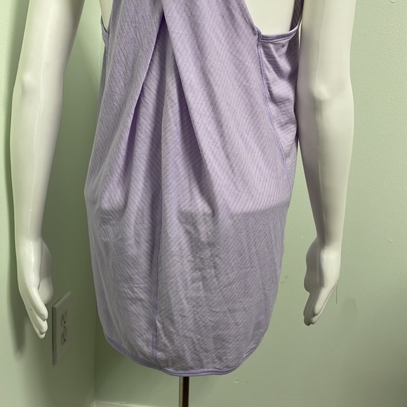 Lululemon Essential Tank Heathered Sheer Striped Violet - Picture 8 of 11